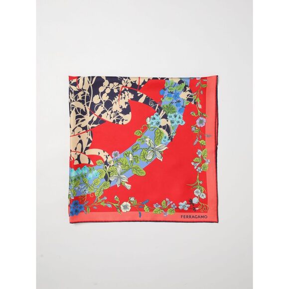 FERRAGAMO Accessories - Ferragamo Neck Scarf Woman Red